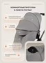 Коляска 3 в 1 Mowbaby Amber PRO Moon grey 1546685365