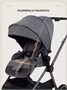 Коляска 3 в 1 Mowbaby Amber PRO Graphite 405100728