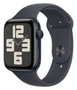 Apple Watch SE (2024) 44mm Midnight Aluminium Case with Midnight Sport Band - S/M (MXEJ3HN/A) 1819545516
