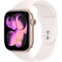 Apple Watch Series 11 46mm Rose Gold Aluminium Case with Light Blush Sport Band - S/M (MEV64LW/A) 70979340
