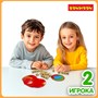 Развивающая настольная игра «БОНДИСЛОВ», 3в1, с кубиками, Bondibon (арт. ВВ6454) 1229566677
