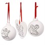 Набор для творчества "Ёлочные украшения" со Снегурочкой (3 шарика, круг, сердце) (арт. ВВ1030) 131958716