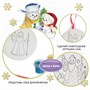 Набор для творчества Bondibon"Ёлочные украшения" круг (арт. ВВ0976) 530852940