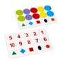 Развивающая настольная игра "ЗАНИМАТЕЛЬНАЯ СНЕЖИНКА" Игры под ёлку Bondibon (арт. ВВ5114) 112618508