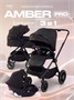 Коляска 3 в 1 Mowbaby Amber PRO Moon grey 1546685365