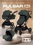 Коляска-трансформер 3 в 1 Rant Basic Pulsar Plus Grey 71426240