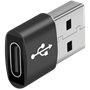 Bion переходник USB Type-A (M) - USB Type-C (F), OTG, USB 3.0 [BXP-A-USBAM-USBCF] 78835218