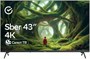 43" Телевизор Sber SDX-43U5500DBA 4K UltraHD Салют ТВ Direct LED 60 Гц черный EAC 1065157166