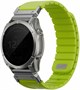 Силиконовый ремешок UNIQ Fluo для Garmin 22 mm (Dark-Lime) желто-зеленый 418671448