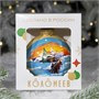 Шар "Зима.Крестьянин", 80 мм., в подарочной упаковке 2015123107