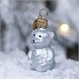 Елочное украшение "Медвежонок" голубой, мини серия "ВС", в подарочной упаковке, h-5 1135581884