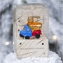 Елочное украшение "Грузовик", мини серия "ВС", в подарочной упаковке, h-4 1375291485