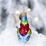 Елочное украшение "Попугай", мини серия "ВС", в подарочной упаковке, h-6 1234815471