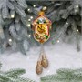 Ёлочное украшение "Часы с шишками", в подарочной упаковке, h-22 см 1930172667
