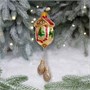 Ёлочное украшение "Часы с шишками", в подарочной упаковке, h-22 см 1930172667
