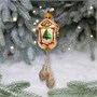 Ёлочное украшение "Часы с шишками", в подарочной упаковке, h-22 см 1930172667