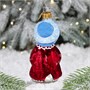 Елочное украшение "Серый волк", в подарочной упаковке, h-12 см 1802662312
