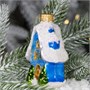 Ёлочное украшение "Домик с елочками", в подарочной упаковке h-9см 1564205706