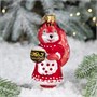 Елочное украшение "Лисичка",, красная, в подарочной упаковке, h-11 см 1578223388