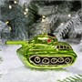 Ёлочное украшение "Танк", в подарочной упаковке, h-6.5 см 995417670