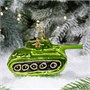 Ёлочное украшение "Танк", в подарочной упаковке, h-6.5 см 995417670