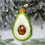 Ёлочное украшение "Тропическое авокадо", в подарочной упаковке h-8,5 см 980790631