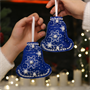Елочное украшение текстильное - Колокольчик, 11*10 927549491