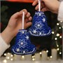 Елочное украшение текстильное - Колокольчик, 11*10 927549491