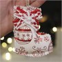 Елочное украшение текстильное - Сапожок, 11*9 1218920415