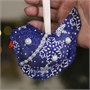 Елочное украшение текстильное - Птичка, 9*12 574461889