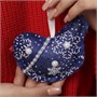 Елочное украшение текстильное - Птичка, 9*12 574461889