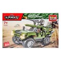 Конструктор АРМЕЙСКИЙ ВНЕДОРОЖНИК, 508 дет. Город мастеров 70070-XJ
