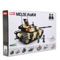 Конструктор пласт. танк с фигуркой, 758дет. в русс. кор. M38-B0756 (12)