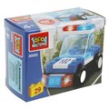 Конструктор полицейская машина, 29 дет. Город мастеров 30055-PZ