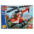 Конструктор ПОЖАРНЫЙ ВЕРТОЛЕТ, 78 дет. Город мастеров 3610-KK