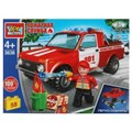 Конструктор ПОЖАРНАЯ LADA 4x4 ПИКАП, 58 дет. Город мастеров 3636-KK