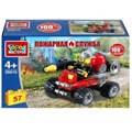 Конструктор ПОЖАРНЫЙ на квадроцикле, 57 дет. Город мастеров 35015-KK