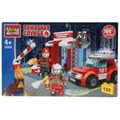 Конструктор ПОЖАРНАЯ станция, 150 дет. Город мастеров 35008-KK