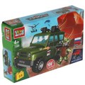 Конструктор UAZ HUNTER на парашюте, 56 дет. (легко собрать) Город мастеров 7290-KK