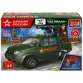 АРМИЯ РОССИИ конструктор UAZ PICKUP С ПУЛЕМЕТОМ, 64дет. (легко собрать) Город мастеров SB-7365