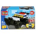 Конструктор ПОЛИЦЕЙСКИЙ ДЖИП 2в1, 51 дет. Город мастеров 3229-ZH