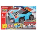 Конструктор СПОРТКАР 2в1 с инерцией, 37 дет. Город мастеров 5774-BY