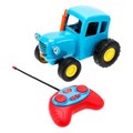Модель р/у СИНИЙ ТРАКТОР 20 см, звук, синий, 4 направления пульт, кор. Технопарк в кор.36шт BLUTRA-20RCS-BU-WOD