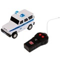 Машина р/у УАЗ ХАНТЕР ПОЛИЦИЯ 15 см, свет, белый, кор. Технопарк в кор.36шт HUNTER-15RCPOL-WH