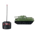 Р/у ТАНК т-34 23 см, свет, зеленый, кор. Технопарк в кор.24шт T34-23RCL-MIL