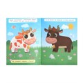 На ферме. Наклейки малышам. 162х215 мм. Скрепка.16 стр. Умка в кор.50шт 978-5-506-09977-2