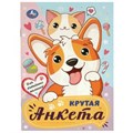 Для кавайных милашек. Крутая анкета.140х200 мм. Скрепка. 32 стр. Умка в кор.50шт 978-5-506-09616-0