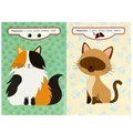Котики. Придумай питомца. 50 наклеек. 160х235 мм. Скрепка. 8 стр. Умка в кор.50шт 978-5-506-08509-6