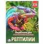 Рептилии. (Энциклопедия А4 с развивающими заданиями). Формат: 197х255 мм. 48 стр. Умка в кор.15шт 978-5-506-02335-7