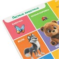 Животные. 100 первых слов. Картонная книга. 220х220 мм. 12 стр. Умка в кор.30шт 978-5-506-10926-6
